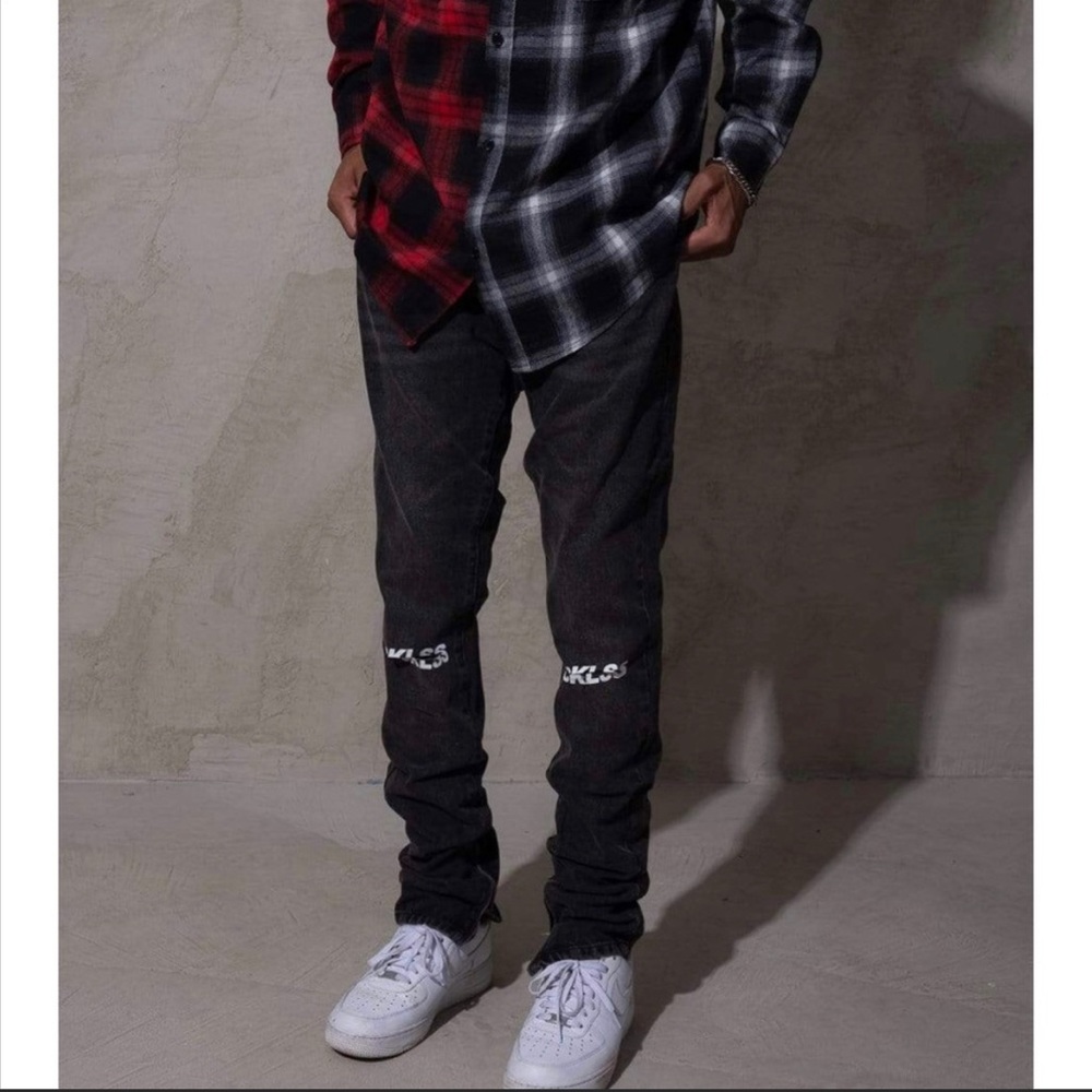 Y&R Young and Reckless Black Denim Jeans